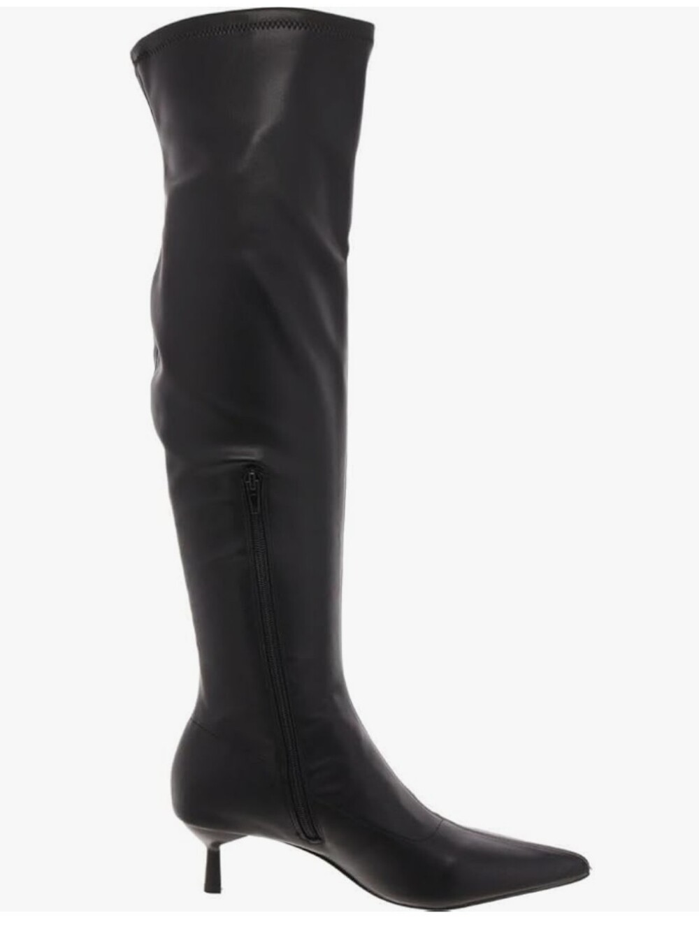 Madden Girl Deserai Over The Knee Kitten Heel Boots Size 6.5